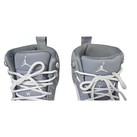 Air Jordan 12 Retro Sneakers Size 8 Mens White & Grey Basketball Shoes Durable - Picture 7 of 11